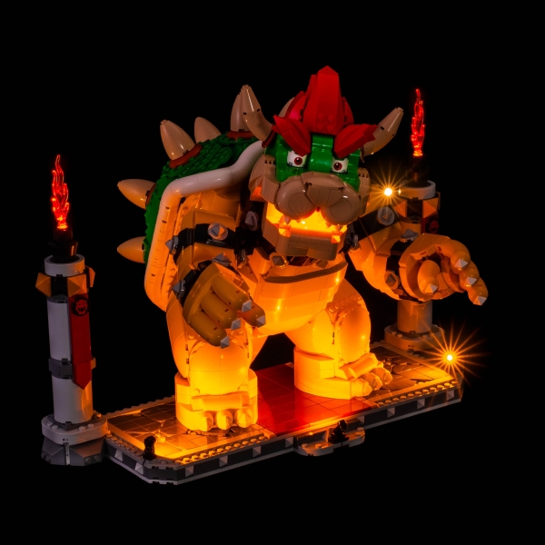 LED-Beleuchtungs-Set für LEGO® Super Mario "Der mächtige Bowser" #71411
